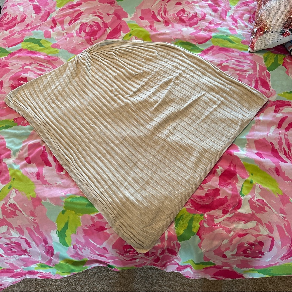 J JILL CREAM PONCHO